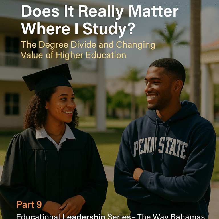 Does It Really Matter Where I Study?