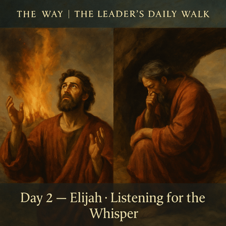 Elijah • Listening for the Whisper