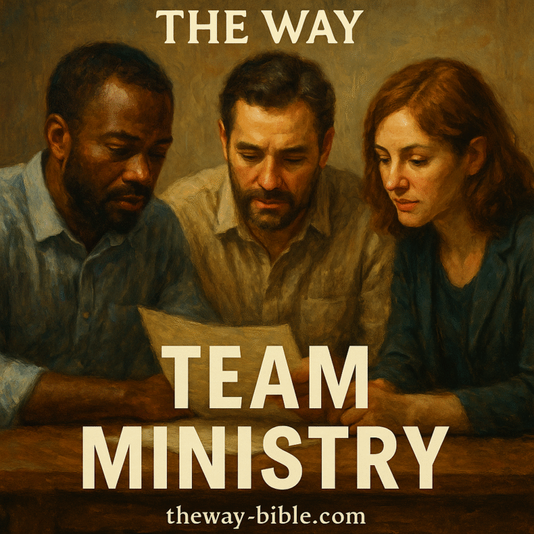 ποΈ THE WAY | Christian Leadership Series: Team Ministry: Why I Prefer Leading With Others